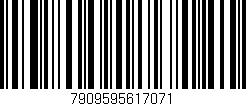 Código de barras (EAN, GTIN, SKU, ISBN): '7909595617071'