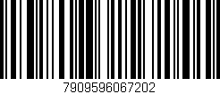 Código de barras (EAN, GTIN, SKU, ISBN): '7909596067202'