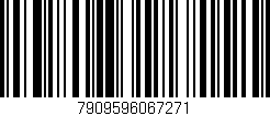 Código de barras (EAN, GTIN, SKU, ISBN): '7909596067271'