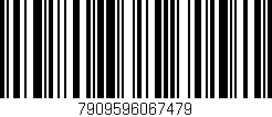 Código de barras (EAN, GTIN, SKU, ISBN): '7909596067479'