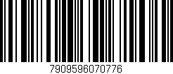 Código de barras (EAN, GTIN, SKU, ISBN): '7909596070776'