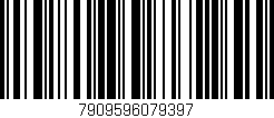 Código de barras (EAN, GTIN, SKU, ISBN): '7909596079397'