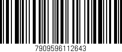 Código de barras (EAN, GTIN, SKU, ISBN): '7909596112643'