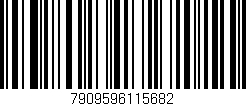 Código de barras (EAN, GTIN, SKU, ISBN): '7909596115682'