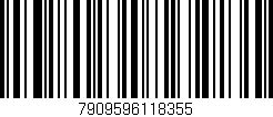 Código de barras (EAN, GTIN, SKU, ISBN): '7909596118355'