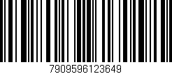 Código de barras (EAN, GTIN, SKU, ISBN): '7909596123649'