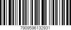 Código de barras (EAN, GTIN, SKU, ISBN): '7909596132931'