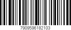 Código de barras (EAN, GTIN, SKU, ISBN): '7909596182103'