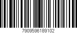 Código de barras (EAN, GTIN, SKU, ISBN): '7909596189102'