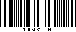 Código de barras (EAN, GTIN, SKU, ISBN): '7909596240049'