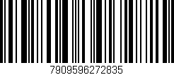 Código de barras (EAN, GTIN, SKU, ISBN): '7909596272835'