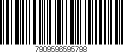 Código de barras (EAN, GTIN, SKU, ISBN): '7909596595798'