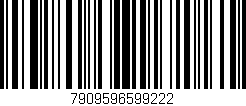 Código de barras (EAN, GTIN, SKU, ISBN): '7909596599222'