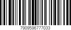Código de barras (EAN, GTIN, SKU, ISBN): '7909596777033'