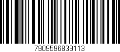 Código de barras (EAN, GTIN, SKU, ISBN): '7909596839113'