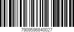 Código de barras (EAN, GTIN, SKU, ISBN): '7909596840027'