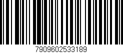 Código de barras (EAN, GTIN, SKU, ISBN): '7909602533189'
