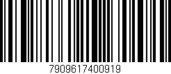 Código de barras (EAN, GTIN, SKU, ISBN): '7909617400919'