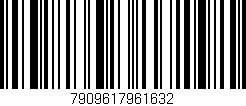 Código de barras (EAN, GTIN, SKU, ISBN): '7909617961632'