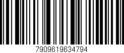 Código de barras (EAN, GTIN, SKU, ISBN): '7909619634794'