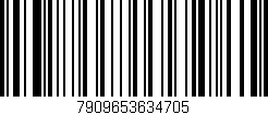 Código de barras (EAN, GTIN, SKU, ISBN): '7909653634705'