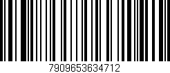 Código de barras (EAN, GTIN, SKU, ISBN): '7909653634712'
