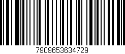 Código de barras (EAN, GTIN, SKU, ISBN): '7909653634729'