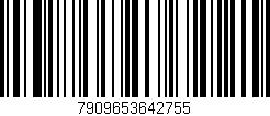 Código de barras (EAN, GTIN, SKU, ISBN): '7909653642755'