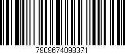 Código de barras (EAN, GTIN, SKU, ISBN): '7909674098371'