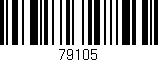 Código de barras (EAN, GTIN, SKU, ISBN): '79105'