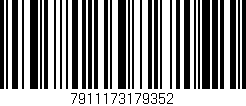 Código de barras (EAN, GTIN, SKU, ISBN): '7911173179352'