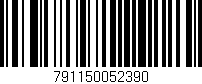 Código de barras (EAN, GTIN, SKU, ISBN): '791150052390'