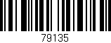 Código de barras (EAN, GTIN, SKU, ISBN): '79135'