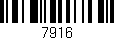 Código de barras (EAN, GTIN, SKU, ISBN): '7916'
