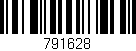 Código de barras (EAN, GTIN, SKU, ISBN): '791628'