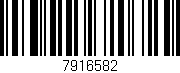 Código de barras (EAN, GTIN, SKU, ISBN): '7916582'