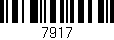 Código de barras (EAN, GTIN, SKU, ISBN): '7917'