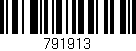 Código de barras (EAN, GTIN, SKU, ISBN): '791913'