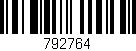 Código de barras (EAN, GTIN, SKU, ISBN): '792764'