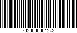 Código de barras (EAN, GTIN, SKU, ISBN): '7929090001243'