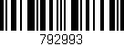 Código de barras (EAN, GTIN, SKU, ISBN): '792993'