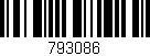 Código de barras (EAN, GTIN, SKU, ISBN): '793086'