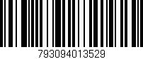 Código de barras (EAN, GTIN, SKU, ISBN): '793094013529'
