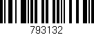 Código de barras (EAN, GTIN, SKU, ISBN): '793132'