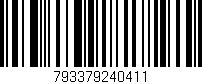 Código de barras (EAN, GTIN, SKU, ISBN): '793379240411'