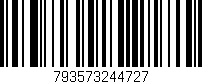 Código de barras (EAN, GTIN, SKU, ISBN): '793573244727'