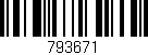 Código de barras (EAN, GTIN, SKU, ISBN): '793671'