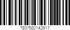 Código de barras (EAN, GTIN, SKU, ISBN): '7937582142817'