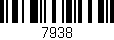 Código de barras (EAN, GTIN, SKU, ISBN): '7938'