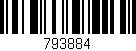 Código de barras (EAN, GTIN, SKU, ISBN): '793884'